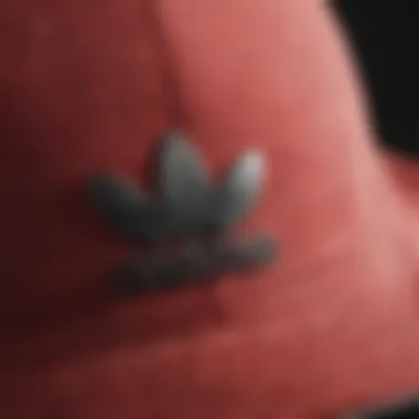 Textile Craftsmanship Close-up detail of adidas Adventure Hat fabric