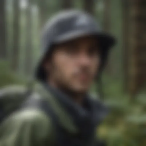 Adventure Hat in lush wilderness