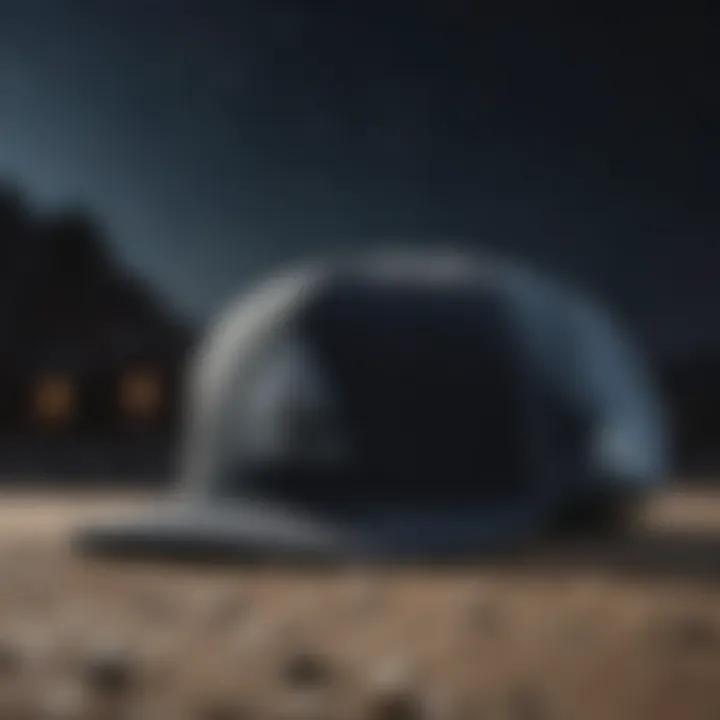 adidas Adventure Hat under starry night sky