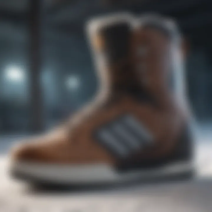 Sustainable materials used in the construction of Adidas snowboard boots