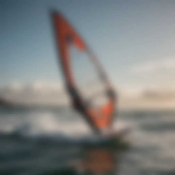 Adrenaline-Fueled Windsurfing Challenge