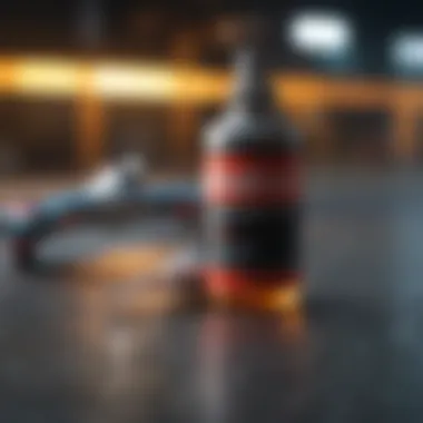Correct Application Techniques for Lubrication Skate bearings being lubricated with precision using a syringe.