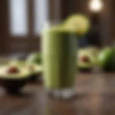 Avocado Smoothie Bursting with Health Benefits