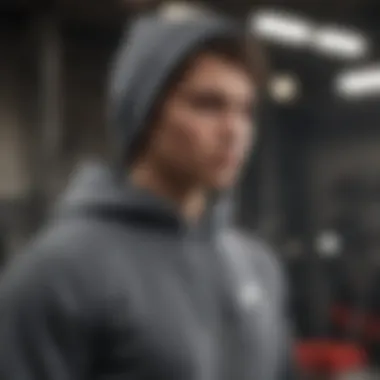 Athlete Testing Nike Sportswear Club Fleece Embroidered Hoodie