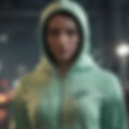 Athletic Elegance: The Nike Mint Green Hoodie in Focus