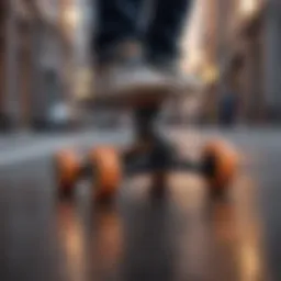 Sleek design of the Backfire Mini Super Portable Electric Skateboard