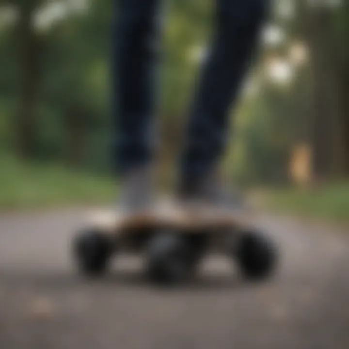 Safety features highlighted in the Backfire Mini Electric Skateboard