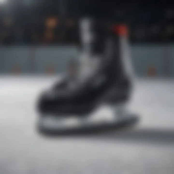 Performance comparison of Bauer Ignite Pro Plus skates on ice