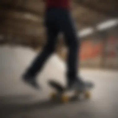 Thrilling Rides: Mastering the Skate Park Belted Black Pants for Skateboarding