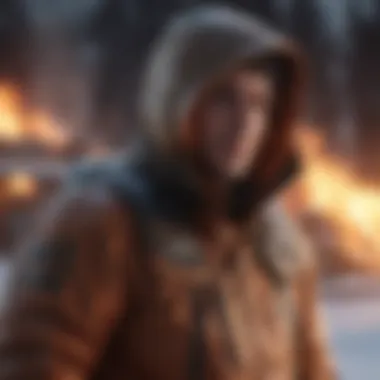 Bonfire snowboarding jacket with thermal lining