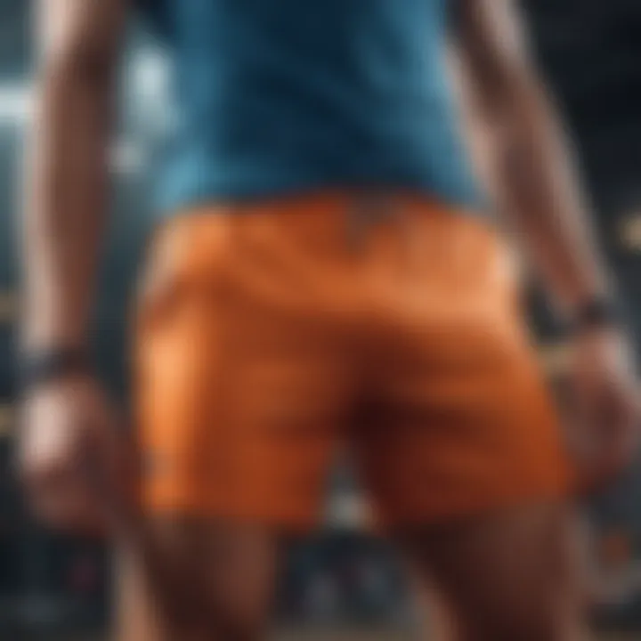 Champion shorts in vibrant colors for a stylish edge