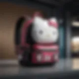 Chic and stylish Herschel Hello Kitty backpack in black
