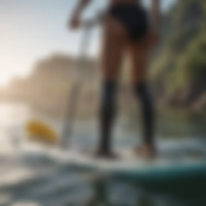 Safety gear for paddle boarding