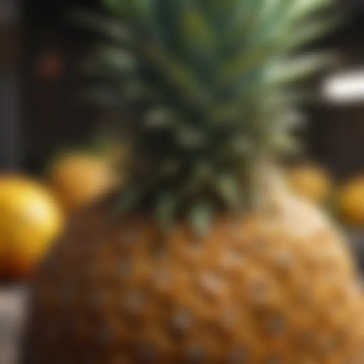 Colorful Pineapple Graphic T-Shirt