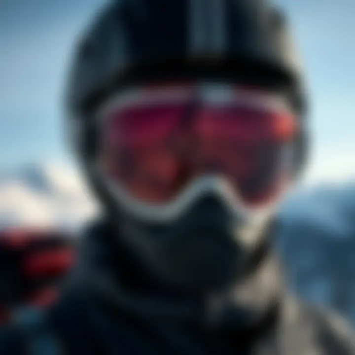 Safety gear including helmet and pads for snowboarding