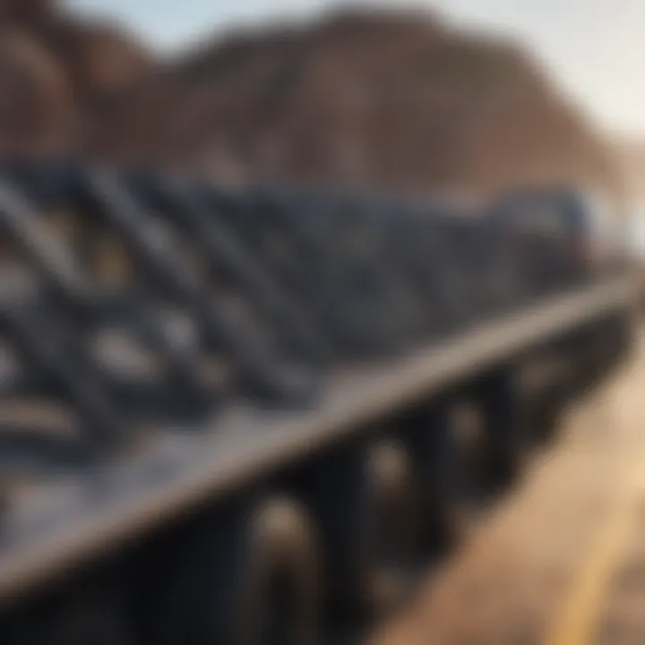 Different types of truck surf racks displayed for comparison