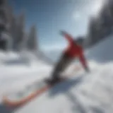 Dynamic snowboarder showcasing Signal Snowboards in action on the slopes