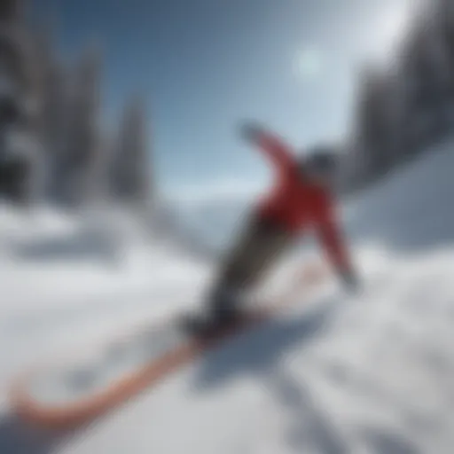 Dynamic snowboarder showcasing Signal Snowboards in action on the slopes