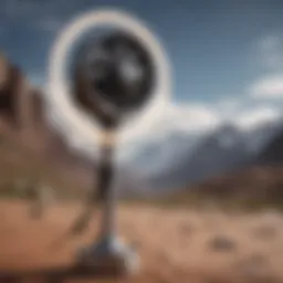 Advanced anemometer measuring wind speed in extreme conditions