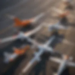 Aerial View of Conviasa Aero Fleet