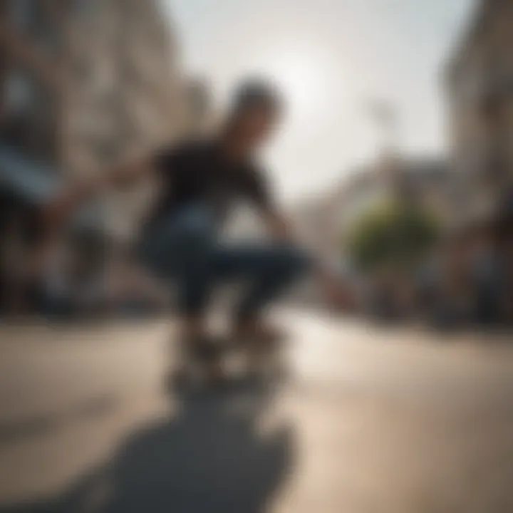 A gathering of skateboard enthusiasts discussing techniques and sharing experiences