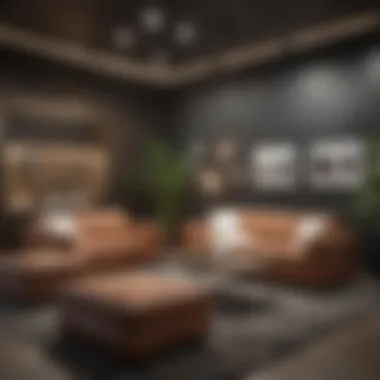 Cozy Lounge Area for Relaxing at JCPenney Dadeland