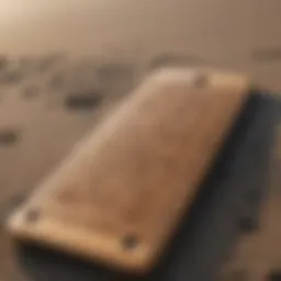 Custom X Boogie Board design showcasing intricate patterns and textures