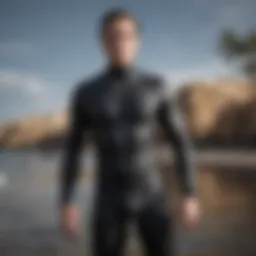 Wetsuit thickness chart illustrating various options for different water activities