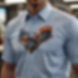 An array of premium Dickey Shirts showcasing unique designs