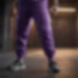 Dynamic Movement Purple Adidas Joggers