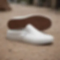 Elegant White Slip-On Mule by Vans