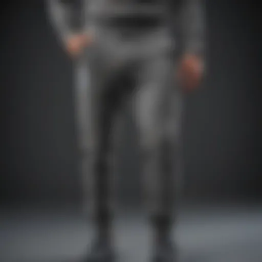 Elegantly Crafted Gray Sweatpants