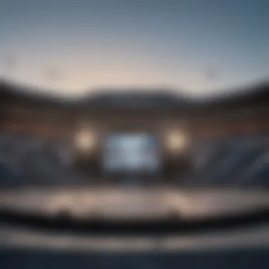 A Stage for Spectacular Performances Entertainment Venue Stage Setup