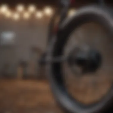 Proper maintenance of BMX gear demonstrating cleaning techniques