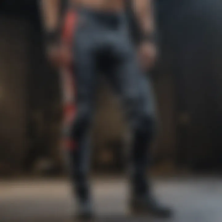BMX racing pants showcasing advanced materials for optimal performance