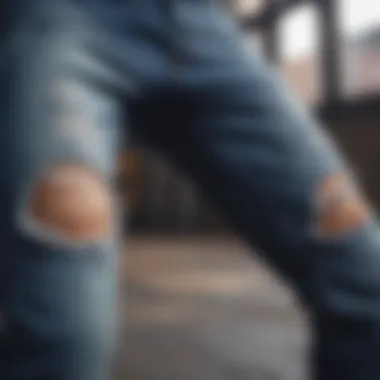 Evolution of Ripped Jeans Fashion Trend Evolution of Ripped Jeans Fashion Trend