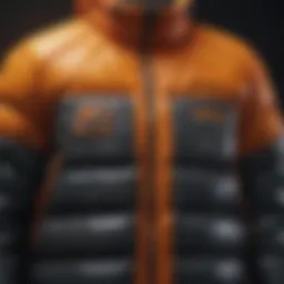 Artistic Representation of Exclusive Nickelodeon Puffer Jacket Design