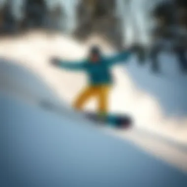 Rider enjoying seamless performance with Burton Step On