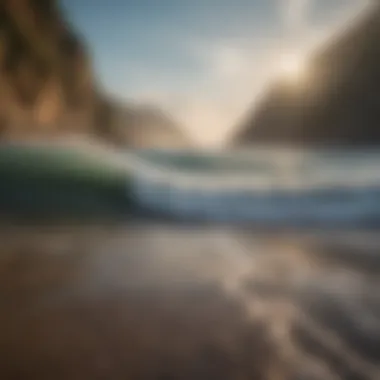 Nature's Beauty and Environmental Care A serene coastline emphasizing the beauty of nature, symbolizing the importance of environmental stewardship.