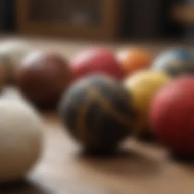 Construction Materials of Hacky Sacks Close-up of materials used in hacky sack construction