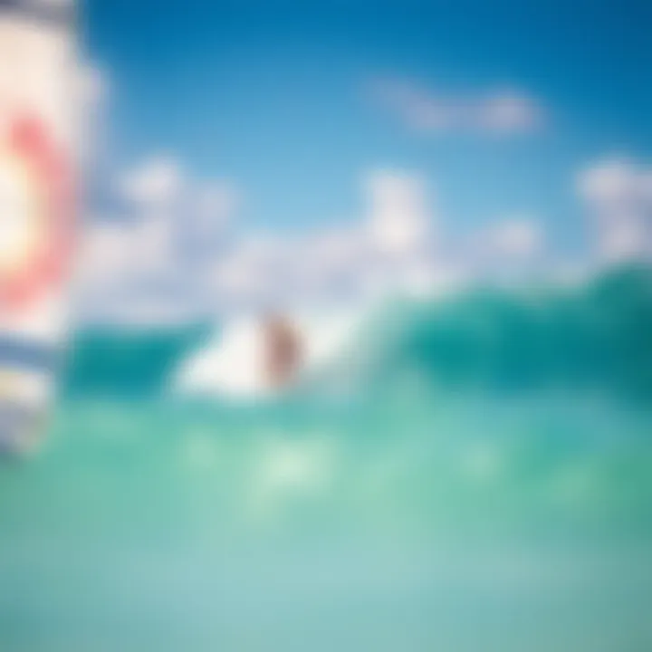 Surfers enjoying the vibrant turquoise waters of Fiji