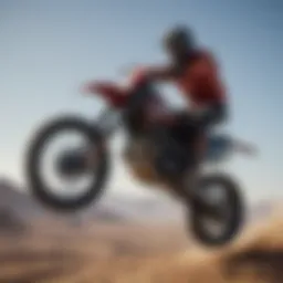 Dynamic action shot showcasing the essence of the JS Black Baron experience in extreme sports.