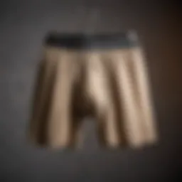 Comfortable king size boxer briefs displayed on a hanger
