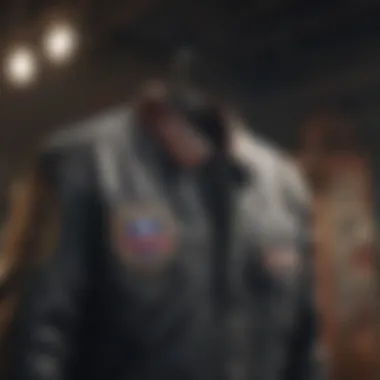 An infographic detailing the history and evolution of PBR jackets over the years.
