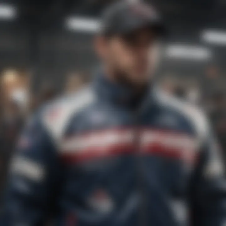 A visually appealing display of various PBR jacket styles and designs available for extreme sports.
