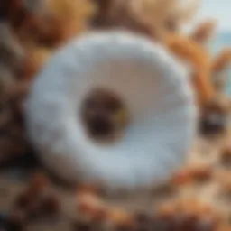 Dynamic view of Reef Cushion Vista Hi White in action during extreme sports