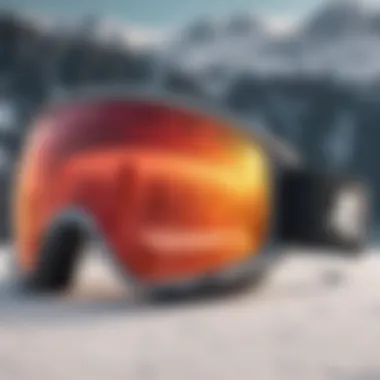 Ergonomic Design of Shady Rays Snowboard Goggles Side view of Shady Rays goggles highlighting their ergonomic design