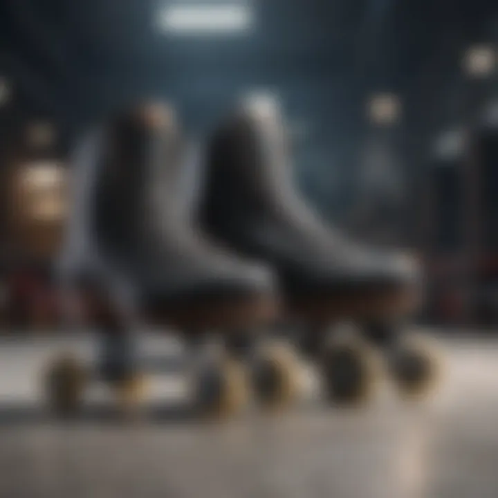 Variety of Softec skates arranged for comparison