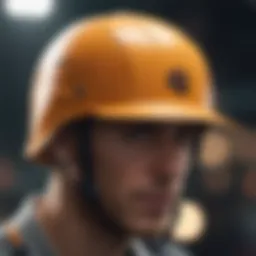 A collection of stylish hats worn by extreme sports enthusiasts