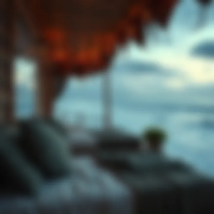 Comfortable Stay at Surf Camp Cozy surf camp accommodations overlooking the ocean